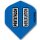 1 Sets (3 Stück) Pentathlon Flight HD 150 blau standard