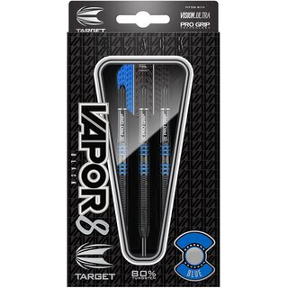 VAPOR8 Black Blue Tungsten Steeldart von Target