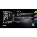 VAPOR 8 Black Red Tungsten Steeldart von Target