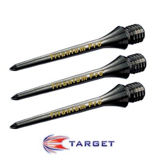 Target Darttip Titanium Pro 2ba schwarz 26 mm