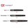 1 Set (3 Stück) Target Carbon TI Pro Shaft kurz