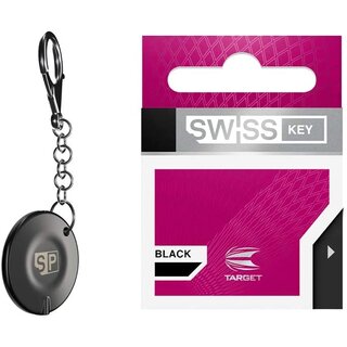 Target Darts Premium Swiss Point Tool Schlüsselanhänger, schwarz