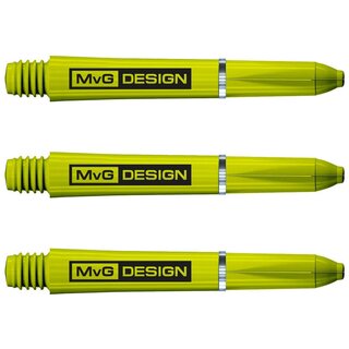 3 Satz (9 Stück) MvG Michael van Gerwen Signature Shaft grün short von Winmau