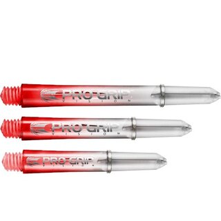 5 Sets (15 Stück) Target PRO-GRIP VISION Shaft rot kurz