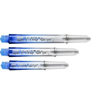 1 Set (3 Stück) Target PRO GRIP VISION Shaft blau kurz