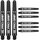 Target Darts 3er Sets Pro Grip Schäfte - insgesamt 9 Stück Dartpfeil, Schwarz, Intermediär