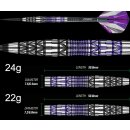 Steeldart Simon Whitlock Sonderedition 90% Tungsten Steeltip 22gr