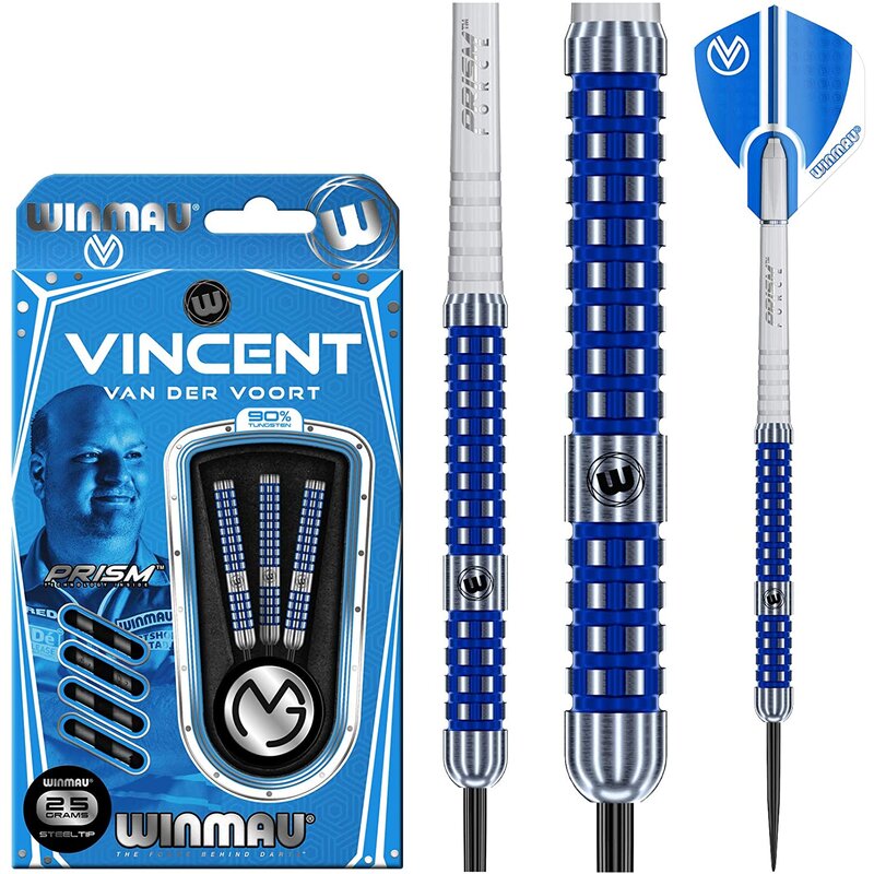 The Dutch Vincent Van Der Voort Steeldart 90% Tungsten Steeltip von Winmau