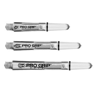 1 Set (3 Stück) Target PRO GRIP SPIN Shaft transparent intermediate