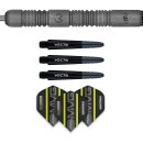 WINMAU MvG Exact 25 Gramm Profi Wolfram Steeltip Dartpfeile Set mit Flights und Schäfte