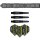 WINMAU MvG Exact 25 Gramm Profi Wolfram Steeltip Dartpfeile Set mit Flights und Schäfte