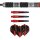 WINMAU Mark Webster 25 Gram Tungsten Darts with Prism Flights and Vecta Shafts (Stems)