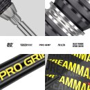 Target Darts Unisex-Adult Dimitri Van den Bergh Dream Maker 80% Wolfram Swiss Point Steeldarts-Set Dartpfeile, Schwarz, Gelb and Roter, 26G