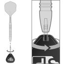 Target Darts Unisex-Adult Dimitri Van den Bergh Dream Maker 80% Wolfram Swiss Point Steeldarts-Set Dartpfeile, Schwarz, Gelb and Roter, 26G
