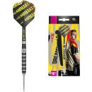 Target Darts Unisex-Adult Dimitri Van den Bergh Dream Maker 80% Wolfram Swiss Point Steeldarts-Set Dartpfeile, Schwarz, Gelb and Roter, 26G