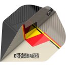 Target Darts Unisex-Adult Dimitri Van den Bergh Dream Maker G1 90% Wolfram Softdarts-Set Dartpfeile, Sand, Schwarz, Gelb and Roter, 21G