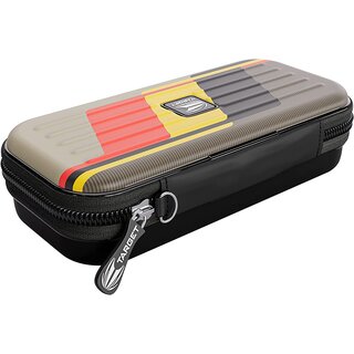 Target Darts Unisex-Adult Dimitri Van den Bergh Takoma Darts Tasche, Sand, Schwarz, Gelb and Roter, Standard