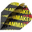 Target Darts Unisex-Adult Dimitri-Van den Bergh Dream Maker 80% Wolfram Softdarts-Set Dartpfeile, Schwarz, Gelb and Roter, 18G