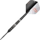 Target Darts RVB 95 x Echo 95% Wolfram Swiss Point Steeldarts-Set Dartpfeile, Schwarz und Grau, 23G