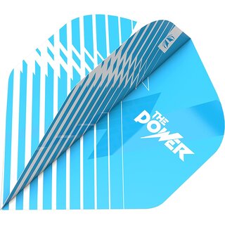 Target Darts Unisex-Adult Phil Taylor Steeldarts-Set (22 g) im Zubehör-Geschenkpaket Dartpfeile, Schwarz, Weiss und Blau, 22G
