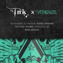 Target Rob Cross Ink Design No.6 Flights & intermediate Shafts (41mm) Multipack - 3er Pack