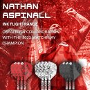 Target Nathan Aspinall Ink Design No.6 Flights & intermediate Shafts (41mm) Multipack - 3er Pack