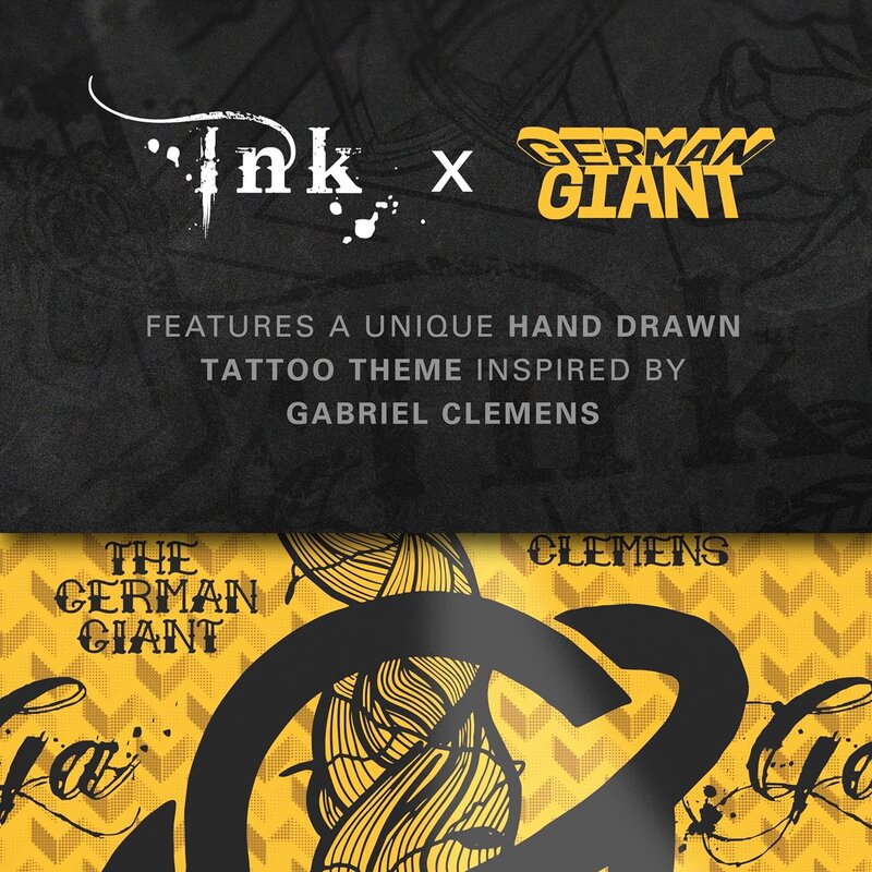 Target Gabriel Clemens Ink Design No.6 Flights & medium Shafts (48mm) Multipack - 3er Pack