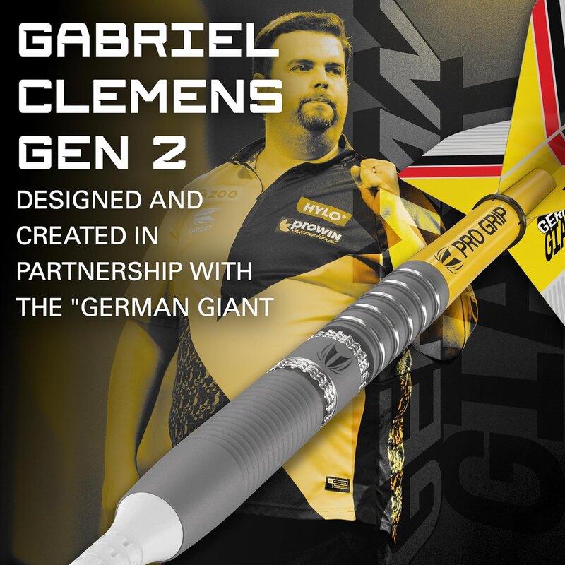 Target Darts Gabriel Clemens Gen 2 19G 90% Wolfram Softdart