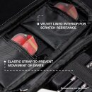 Target Darts Stephen Bunting Takoma Dart Wallet, Dart Tragetasche, hält 3 vollständig montierte Darts & Dart-Zubehör, schützende Eva Dart-Halter