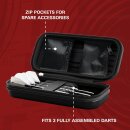 Target Darts Stephen Bunting Takoma Dart Wallet, Dart Tragetasche, hält 3 vollständig montierte Darts & Dart-Zubehör, schützende Eva Dart-Halter