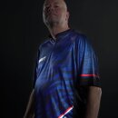 Target Darts Raymond Van Barneveld Dart Shirt 2025, Größe: M | World Championship Mens Darts Shirt, Cool Play Collarless,  Barney Player Edition T Shirt