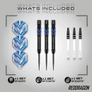 RED DRAGON Gerwyn Price Blue Ice SE 24 gram - Tungsten Professional Darts Set