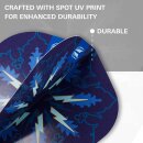 Phil Taylor Raw Power Gx2 Pro Ultra-Dart-Flights (9er-Set) Multipack-Flight-Sets