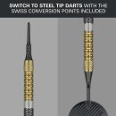 Raymond Van Barneveld Softdarts Generation 6-Dartpfeil-Set, 18 g 95-%-Tungsten