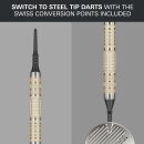 Dimitri Van den Bergh Softdarts 95K-Dartpfeil-Set, 19 g 95-%-Tungsten