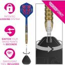 Raymond Van Barneveld Steeldarts Generation 6-Dartpfeil-Set, 23 g 95-%-Tungsten, SP-Tool inkludiert