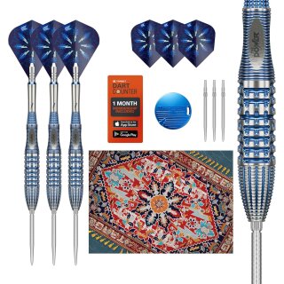 Phil Taylor Steeldarts Gx2-Dartpfeil-Set, 22 g, 95-%-Tungsten, SP-Tool inkludiert