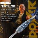 Phil Taylor Steeldarts Gx2-Dartpfeil-Set, 22 g, 95-%-Tungsten, SP-Tool inkludiert