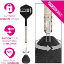 Dimitri Van den Bergh Steeldarts 95K-Dartpfeil-Set, 24 g 95-%-Tungsten, SP-Tool inkludiert