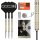 Dimitri Van den Bergh Steeldarts 95K-Dartpfeil-Set, 24 g 95-%-Tungsten, SP-Tool inkludiert