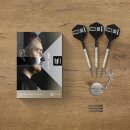 Dimitri Van den Bergh Steeldarts 95K-Dartpfeil-Set, 23 g 95-%-Tungsten, SP-Tool inkludiert