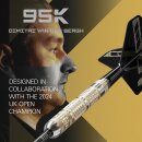 Dimitri Van den Bergh Steeldarts 95K-Dartpfeil-Set, 22 g...