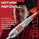 Nathan Aspinall Messing Steeldarts Dartpfeil-Set, 22 g,...
