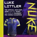 Luke Littler Dart-Shirt 2026 Dart-Shirt für Herren,...