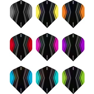 Pentathlon HD150 Dartflights, Mixed, 150 Micron 9 Set