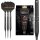 Gabriel Clemens Black Edition 90% Tungsten Steel Tip Darts, 23G