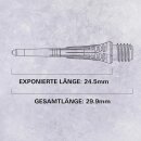 Target Darts Cryo Soft Tip Point Multipack Set of 30 Tips, Schwarz, 2BA-Gewinde