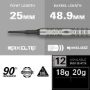 Hydro-Softdarts Softdart (Barrel 12), 20 g, 90-%-Tungsten
