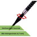 Karella Profi Dartspitzen Pro-Tip, 1000 Stück, 2BA Gewinde, extrem formstabile