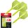 K Flex Integrated Dart Flights and Shafts, Nr. 6 Gelb (Intermediate)